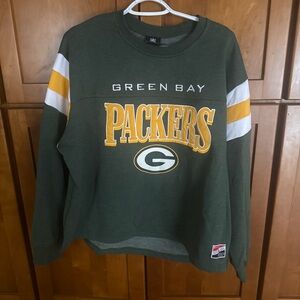 New Era NFL Licensed Green Pack Packers Crewneck Sweatshirt Women’s XL NWT